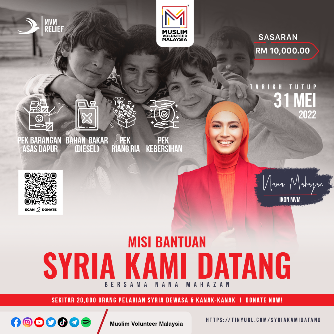 Nana Mahazan – Misi Bantuan Ramadan Syria Kami Datang