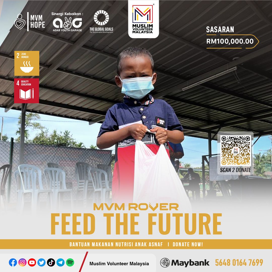 MRJK Feed The Future : Bantuan Makanan Nutrisi Anak Asnaf
